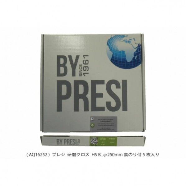 研磨クロス HS B φ250mm 裏のり付