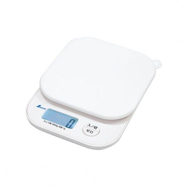 シンワ測定 デジタルはかり スモール 2000gシリコンカバー付 取引証明以外用 72975 1個
