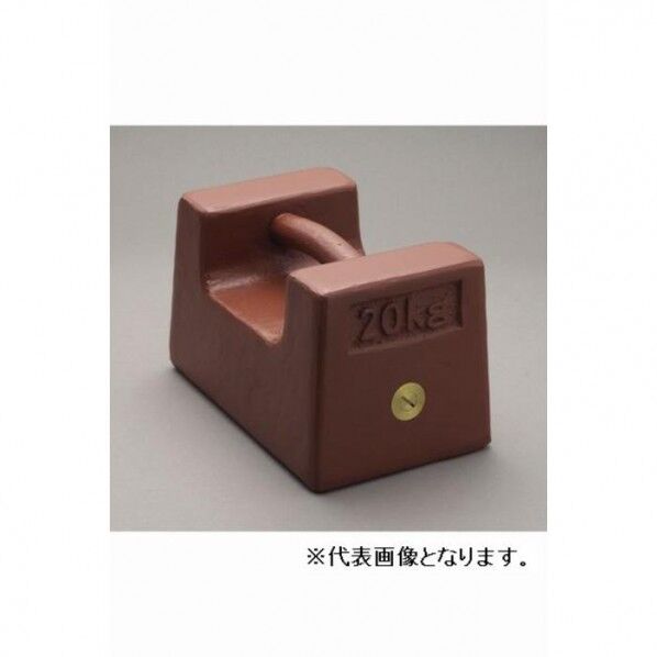 枕型分銅 鋳鉄 1KG M1級 M1RF-1K 1点