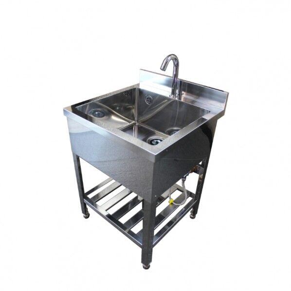 自動水栓付シンク