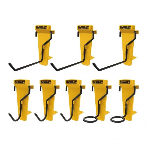 DEWALT(デウォルト) ガレージ フック8個セット DWST82816 1セット...