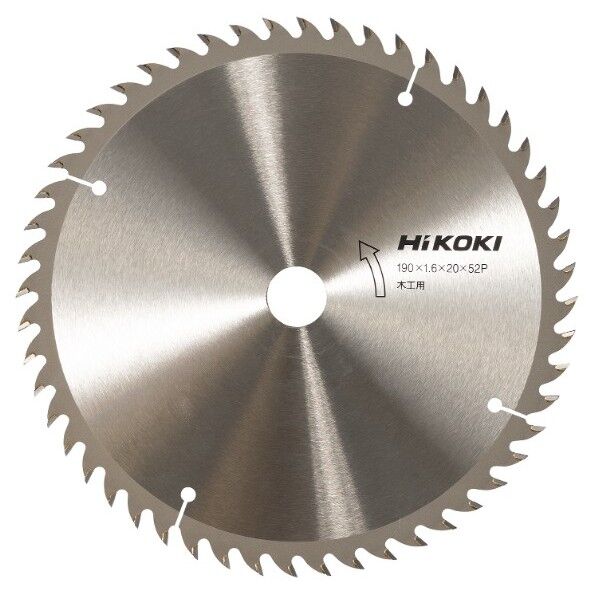 HiKOKI(ハイコーキ) チップソー 丸のこ用 外径190mm 0038-2896 1個...