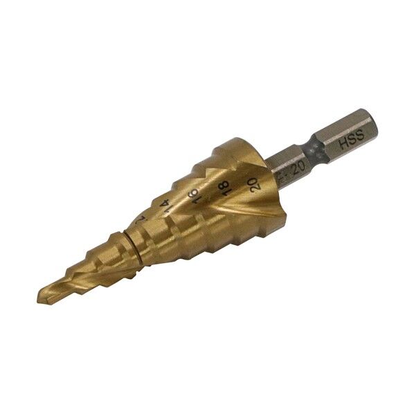 TI-2 チタンスハﾟイラルトﾞリル9段4-20mm