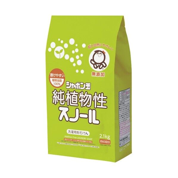 玉石けん 純植物性スノール2.1kg