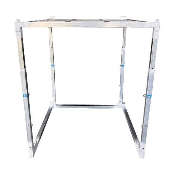 ※法人専用品※新川製作所 高さ変更型ネスティングラック エコテナーアルファ 1250×1150×1200カラ1900 4段階 ETA-1100 1点