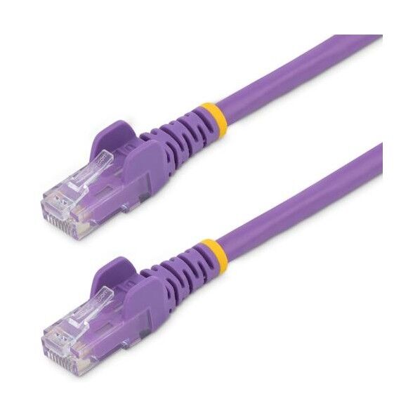 カテゴリ6 LANケーブル/2m/パープル/ギガビットイーサネットケーブル/ツメ折れ防止機構付/CAT6