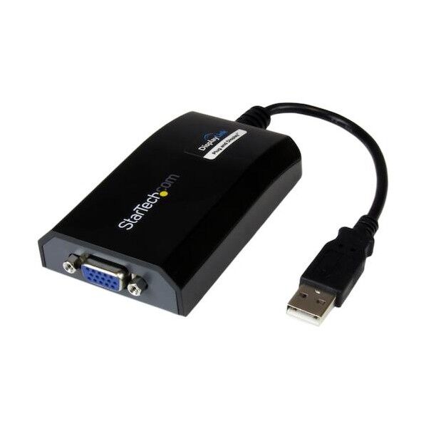 USB 2.0 - VGA変換アダプター/1920x1200(1080p)/マルチモニター対応/USB Type-A接続