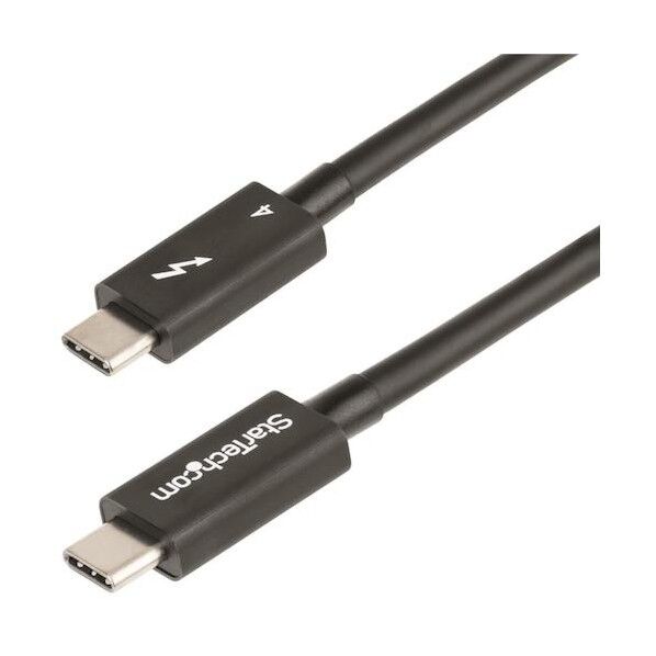 Thunderbolt 4ケーブル/50cm/4K8K/40Gbps/100W PD/USB-C/4 TB3 DP互換
