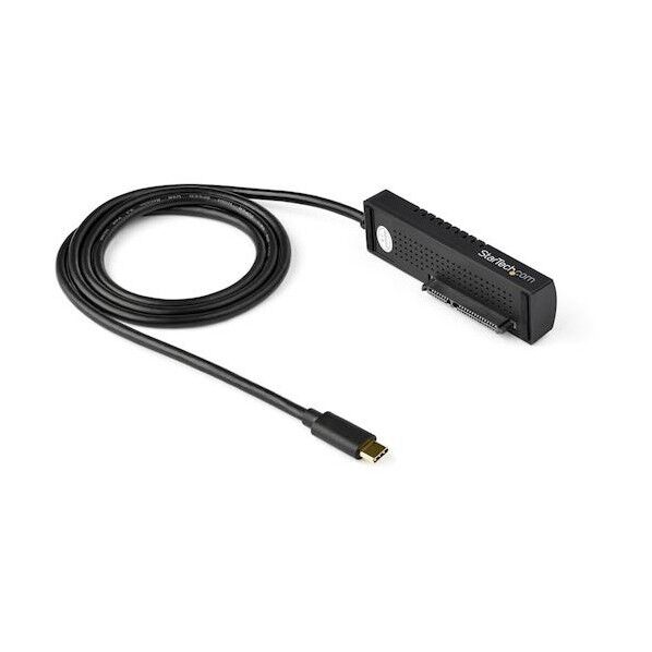 USB-C - SATA変換アダプター/2.5/3.5インチSATAドライブ対応/USB 3.1(10Gbps)準拠