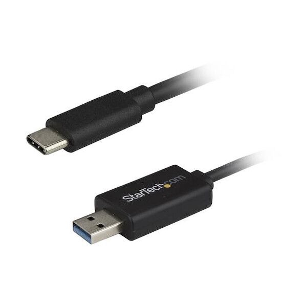 データリンクケーブル/USB 3.0/Type-C - Type-A/2m/ドラッグ&ドロップ対応/Mac & Win