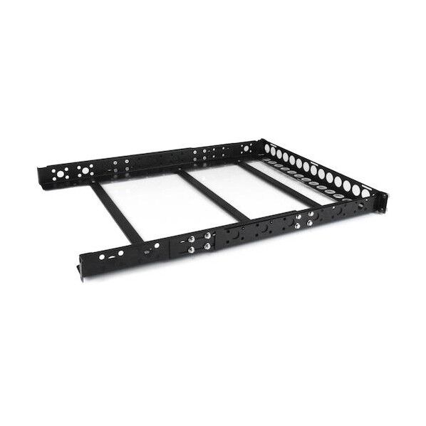 サーバーラック金具/スライドレールセット/1U/19インチ対応/奥行き調整可能