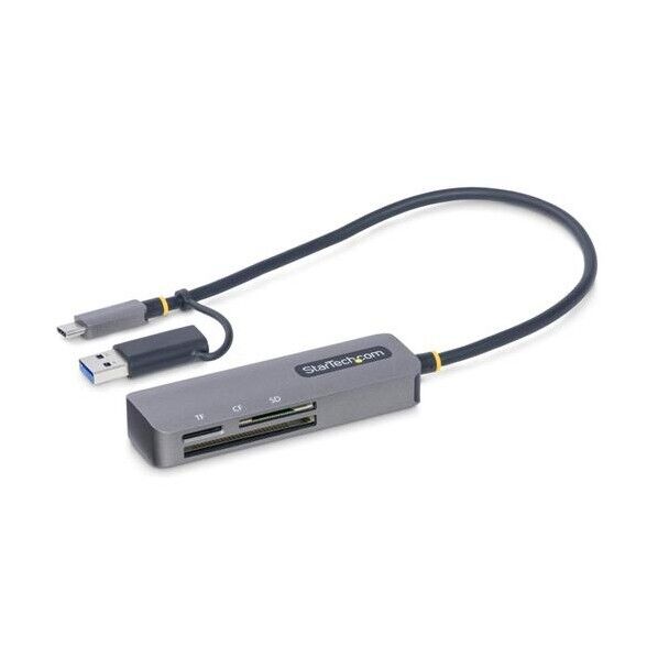 USBカードリーダー/USB 3.0 Type-C A/SD microSD CF対応/マルチメモリーカードリーダー