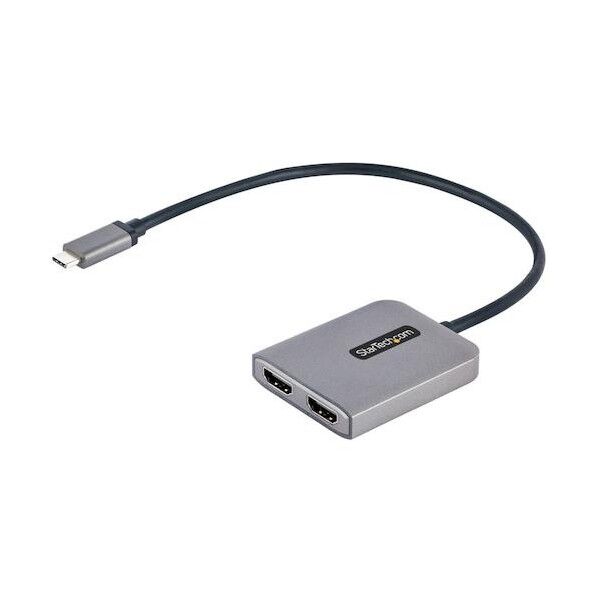 ディスプレイアダプター/USB-C - 2x HDMI/4K60Hz/Windowsのみ/マルチモニター