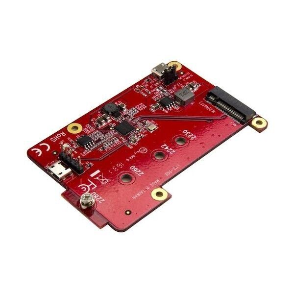 ラズベリーパイUSB - M.2 SATA変換基板/ラズパイ電子工作開発ボード