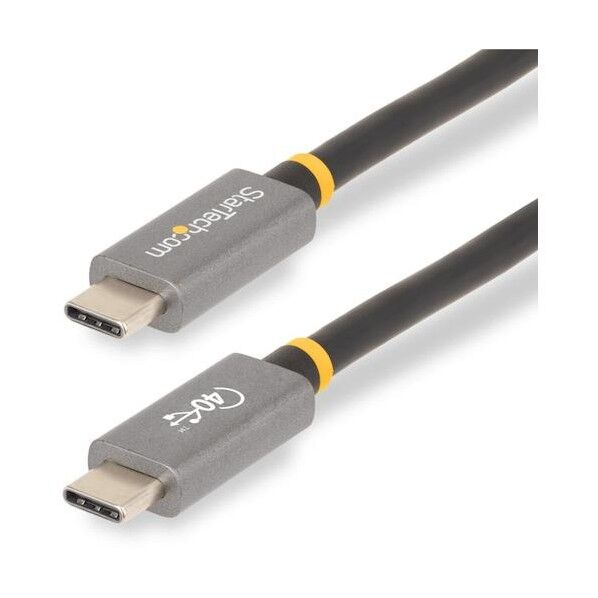 USB4ケーブル/1m/C - C/40 Gbps/8K60Hz/100W PD/USB-IF認証/RoHS/タイプC