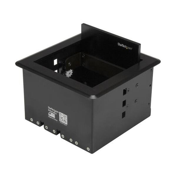 会議室用ケーブル収納ボックス/テーブル埋め込みタイプ/スライド式パネル