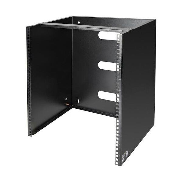 サーバーラック/12U/19インチ/壁掛け用 ブラケット/奥行き35cm/スチール製/ネットワーク機器 ラック