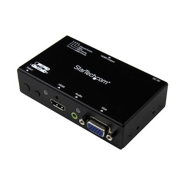 HDMI VGAディスプレイ切替機/2入力1出力/1080p/自動/優先切替機能/2x1 HDMI出力スイッチ