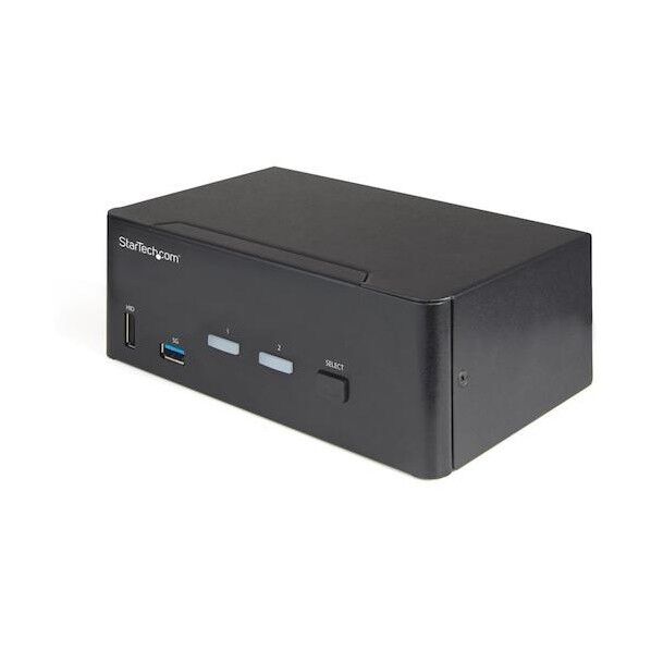 KVMスイッチ/2ポート/HDMI/4K60Hz/3.5mmオーディオ/2ポートUSB 3.0ハブ/CPU切替器