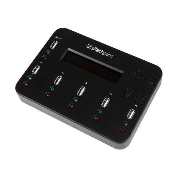 USBメモリ デュプリケーター/1対5/PC不要 スタンドアローン型/コピーモード2種類/消去モード3種類