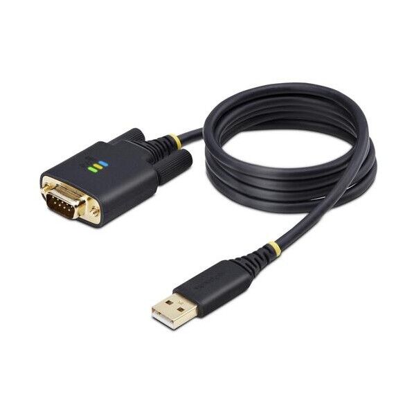 USB - シリアル変換ケーブル/USB 2.0/1m/1ポート/COM保持機能/ESD保護/DB9シリアルコンバーター