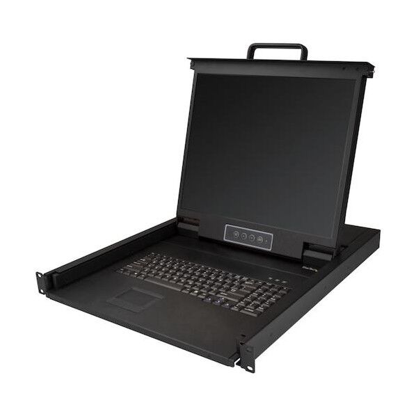 KVMコンソール/ラックマウント型/1ポート/17インチモニタ/1U/VGA/1280x1024/USB/ケーブル付属