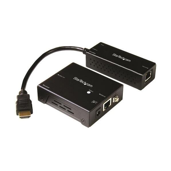 HDMIエクステンダー/4K UHD解像度/Cat 5e & 6/HDBaseT対応/最大70mまで延長