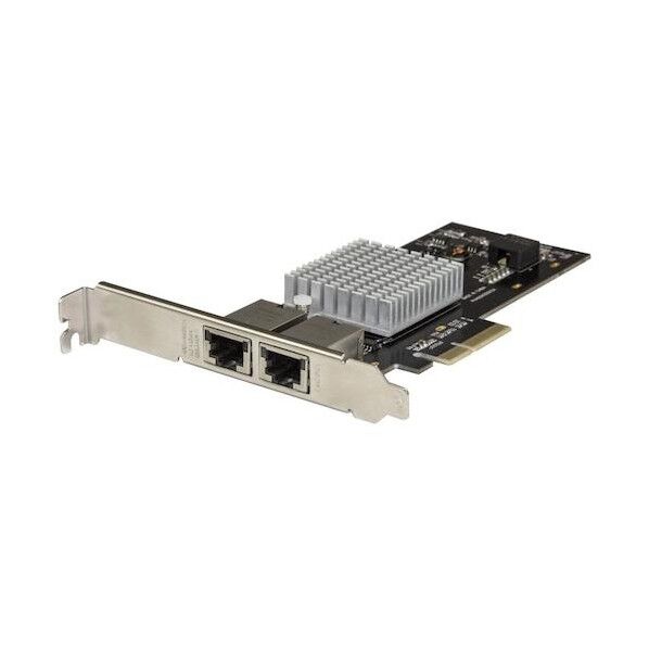 ネットワークアダプターカード/PCI Express x4/2ポート/10GbE RJ45 LAN カード