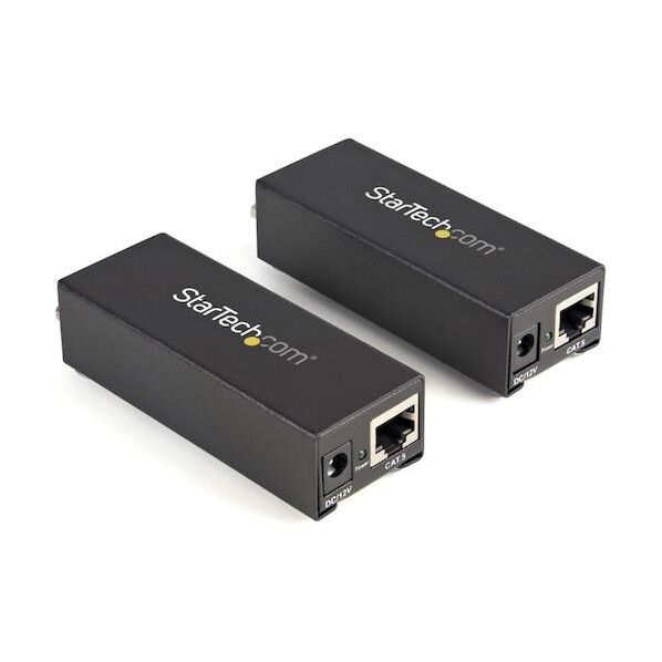 VGAエクステンダー/Cat5/アナログRGBビデオディスプレイ延長器/最大80m/送信機･受信機セット