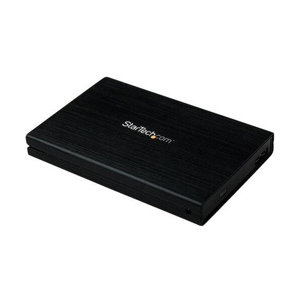 外付けハードディスクケース/USB 3.0接続/2.5インチ/5Gbps/SATA 3.0/ UASP/アルミ製筐体