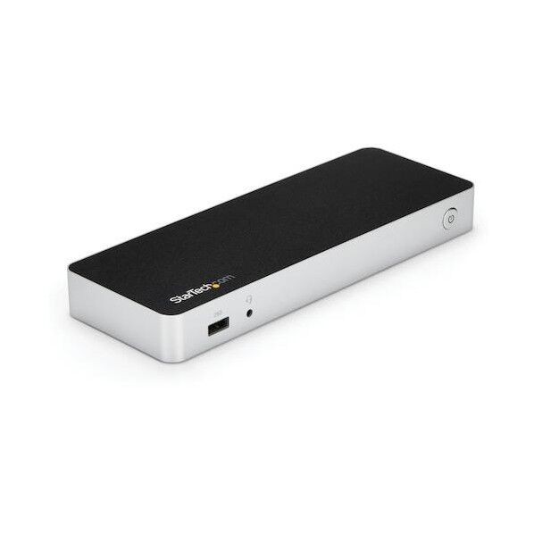 ドッキングステーション/USB-C接続/2画面/1080p HDMI DVI/60W PD/MST/多機能マルチハブ