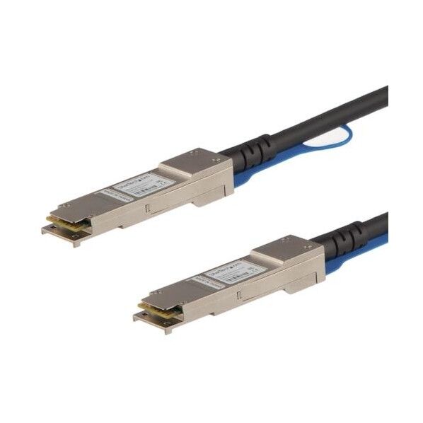 DAC Twinaxケーブル/50cm/Cisco製品QSFP-H40G-CU0-5M互換/C9200 C9400対応