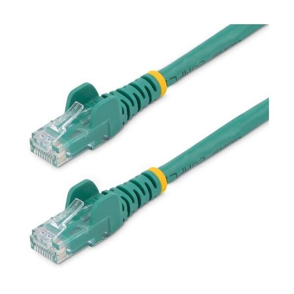 カテゴリ6 LANケーブル/15m/グリーン/ギガビットイーサネットケーブル/ツメ折れ防止機構付/CAT6