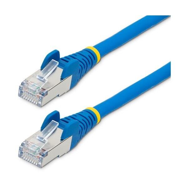 カテゴリ6a LANケーブル/10m/ブルー/低煙ゼロハロゲン/500Mhz 10GbE/SFTP/ツメ折れ防止