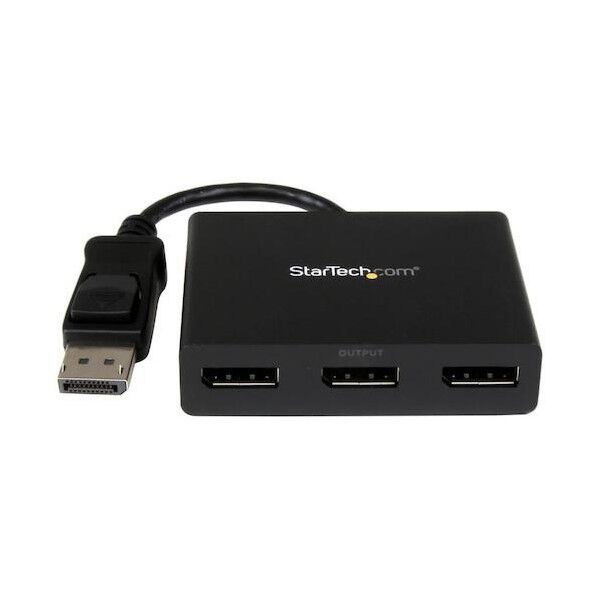 ディスプレイアダプター/DisplayPort 1.2 - 3x DP/4K30Hz/Windowsのみ/マルチモニター