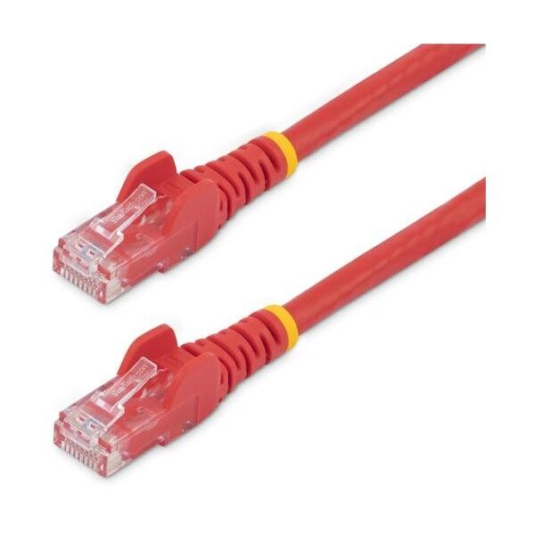 カテゴリ6 LANケーブル/5m/レッド/ギガビットイーサネットケーブル/ツメ折れ防止機構付/CAT6