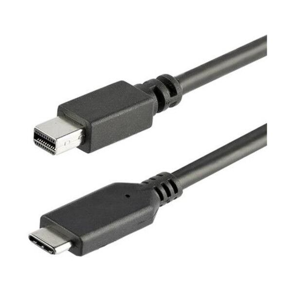 ディスプレイ変換ケーブル/USB-C - Mini DisplayPort/1m/4K60Hz/ブラック