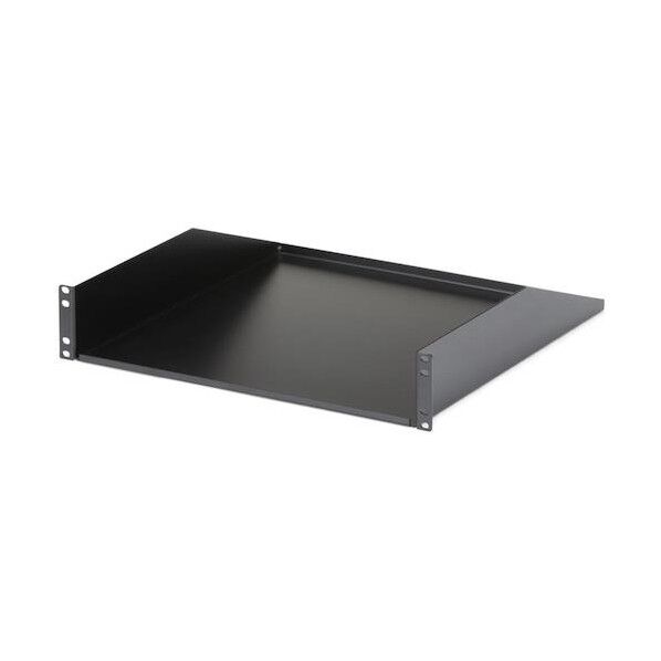 サーバーラック棚板/2U/カンチレバー/耐荷重56kg/奥行46cm/高耐久スチール/19インチラック