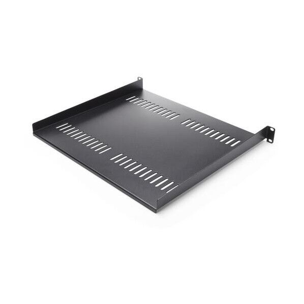 サーバーラック棚板/放熱スリット付きトレイ/19インチ 1U/耐荷重20kg/奥行き40cm/サーバー シェルフ