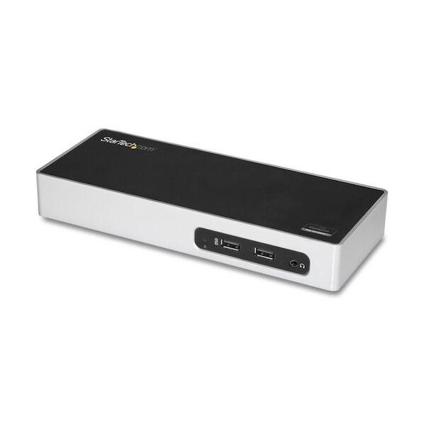 ドッキングステーション/USB-A接続/2画面/HDMI DVI VGA/多機能マルチハブ/DVI-VGAアダプター付属