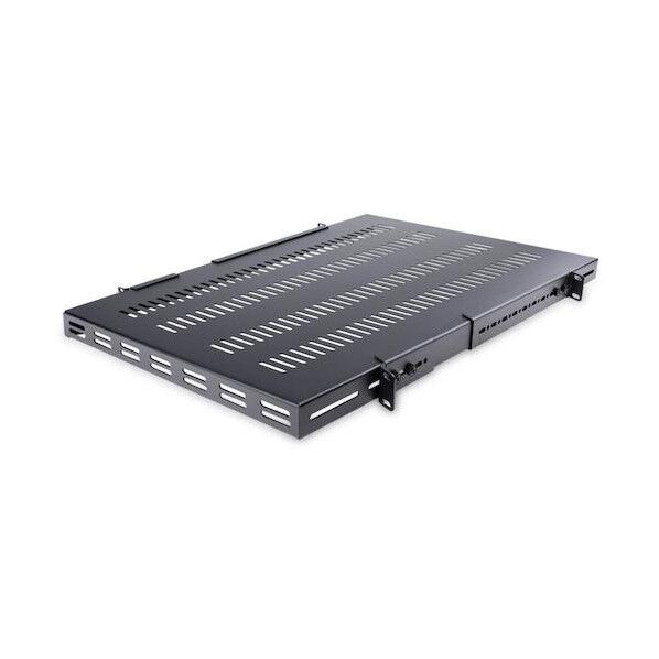 サーバーラック棚板/1U/放熱スリット付/耐荷重150kg/奥行700mm/取付奥行495~974mm/19インチラック