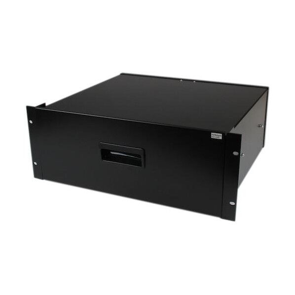 サーバーラック引き出し/4U/19インチ/耐荷重25kg/キャビネットケース/ネットワーク機器 ラック用ドロワー