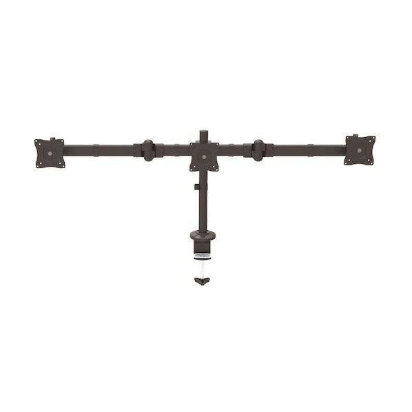 モニターアーム/横3画面/最大27インチ/耐荷重8kg(各液晶)/多関節/パソコン ディスプレイアーム