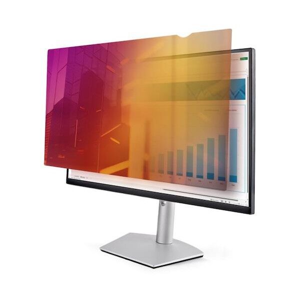 のぞき見防止プライバシーフィルター/ゴールドタイフ゜/24インチ/アスペクト比16:9/ブルーライトカット/液晶保護