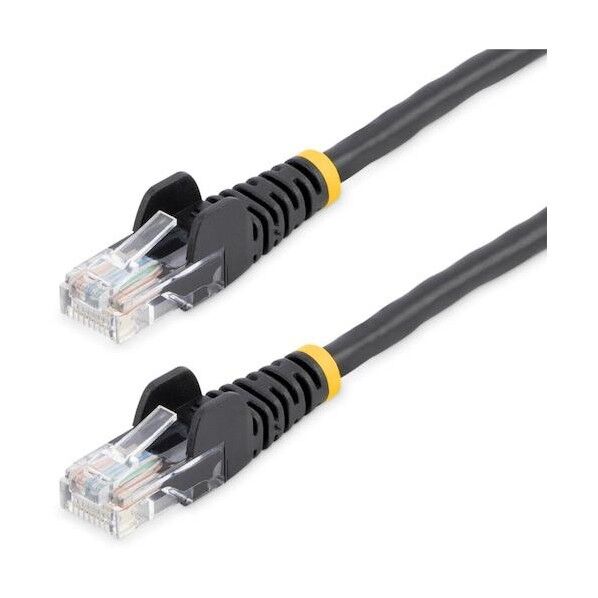 カテゴリ5e LANケーブル/30.4m/ブラック/RJ45コネクター/ツメ折れ防止機構付/CAT5e