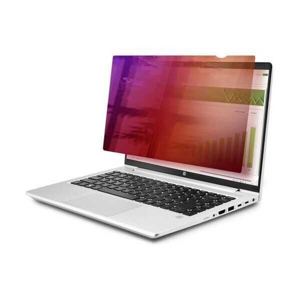 プライバシーフィルター/ゴールド/14インチノートPC/アスペクト比16:9/ブルーライトカット/覗き見防止 液晶保護