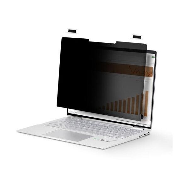 ※法人専用品※ プライバシーフィルター/14インチノートPC/アスペクト比16:10/フリップ式/両面使用/ブルーライトカット 長さ197mm×幅307mm×高さ0.4mm 黒 14LT6-PRIVACY-SCREEN 1枚...