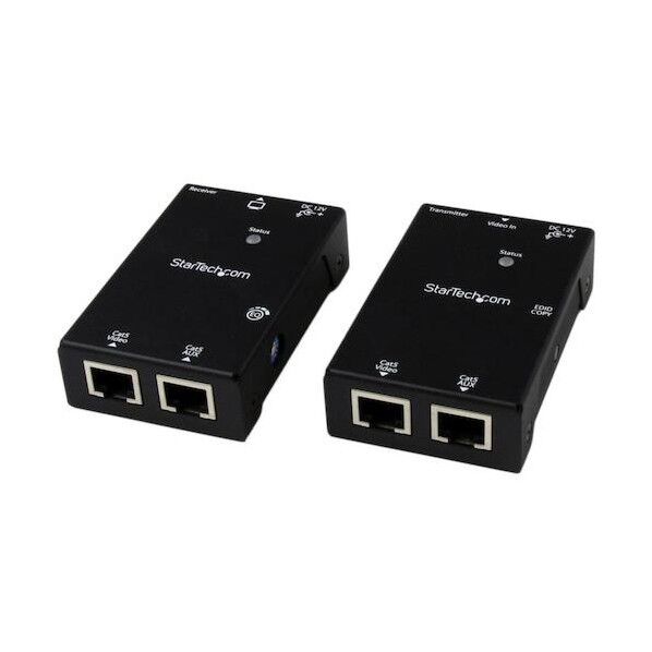 HDMIエクステンダー/1080p 50m/Cat5e(カテゴリ5e)/Cat6(カテゴリ6)/信号ブースター/延長器 ST121SHD50 1個