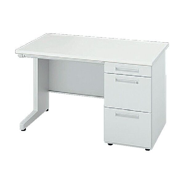 片袖デスク 1200×700×720 XEDH127G-WH 1点