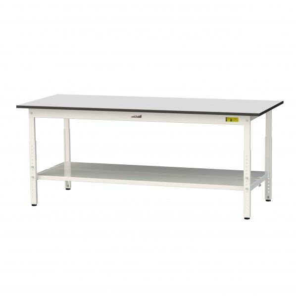 ワークテーブル 高さ調整タイプ 全面棚板